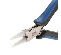 The Beadsmith Ergonomic Round Nose Nylon Jaw Pliers, 5 Inches (127mm)