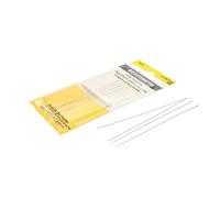 The Beadsmith Extra Long Beading Needles - Size 12, Card of 4 Needles - for Loom Weaving Beadwork, Pearl Stringing and Jewelry Making with Seed Beads