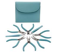 The Beadsmith BEADER'S Tool Set/Pliers KIT - Pale Blue