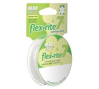 The Beadsmith Flex-Rite Beading Wire, Nylon-Coated Stainless-Steel Wire