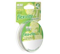 The Beadsmith Flex-Rite Beading Wire, Nylon-Coated Stainless-Steel Wire