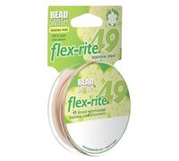 The Beadsmith Flex-Rite Beading Wire, Nylon-Coated Stainless-Steel Wire