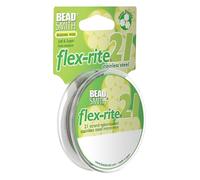 The Beadsmith Flex-Rite Beading Wire, Nylon-Coated Stainless-Steel Wire