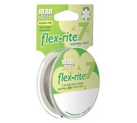 The Beadsmith Flex-Rite Beading Wire, Nylon-Coated Stainless-Steel Wire