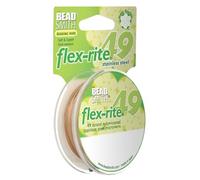 The Beadsmith Flex-Rite Beading Wire, Nylon-Coated Stainless-Steel Wire