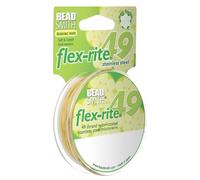 The Beadsmith Flex-Rite Beading Wire, Nylon-Coated Stainless-Steel Wire