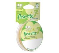 The Beadsmith Flex-Rite Beading Wire, Nylon-Coated Stainless-Steel Wire