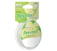 The Beadsmith Flex-Rite Beading Wire, Nylon-Coated Stainless-Steel Wire