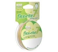 The Beadsmith Flex-Rite Beading Wire, Nylon-Coated Stainless-Steel Wire