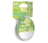The Beadsmith Flex-Rite Beading Wire, Nylon-Coated Stainless-Steel Wire