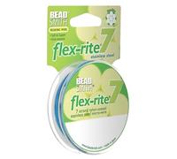 The Beadsmith Flex-Rite Beading Wire, Nylon-Coated Stainless-Steel Wire