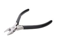 The Beadsmith Heavy Duty Side Cutter - Tungsten Carbide Blade - 4.5 inches (115mm) - Steel Head and Double-Leaf Spring - Designed to Cut Up to 16 Gauge Stainless Steel Wire -Tool for Jewelry Making