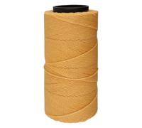 The Beadsmith Knot It Waxed Polyester Cord - Beige Color - 0.7mm Diameter - Light Wax, 144 Meters (472 Feet) Per Spool - Make Jewelry, Macrame, Friendship Bracelets and DIY Crafts