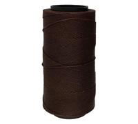 The Beadsmith Knot It Waxed Polyester Cord - Cedar Brown Color - 1mm Diameter - Light Wax, 144 Meters (472 Feet) Per Spool - Make Jewelry, Macrame, Friendship Bracelets and DIY Crafts
