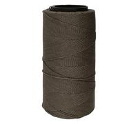 The Beadsmith Knot It Waxed Polyester Cord - Dark Grey Color - 0.7mm Diameter - Light Wax, 144 Meters (472 Feet) Per Spool - Make Jewelry, Macrame, Friendship Bracelets and DIY Crafts
