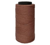 The Beadsmith Knot It Waxed Polyester Cord - Light Wine Color - 0.7mm Diameter - Light Wax, 144 Meters (472 Feet) Per Spool - Make Jewelry, Macrame, Friendship Bracelets and DIY Crafts