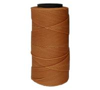 The Beadsmith Knot It Waxed Polyester Cord - Tan Color - 0.7mm Diameter - Light Wax, 144 Meters (472 Feet) Per Spool - Make Jewelry, Macrame, Friendship Bracelets and DIY Crafts