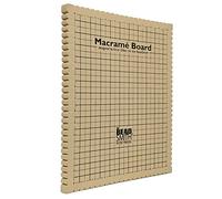 The Beadsmith Macrame Board, 11.5 x 15.5 inches, 0.5" Thick Foam