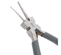 The Beadsmith Micro Wire Looping Pliers - Create 6 Sizes (Ranging 1-4mm) of Loops & Jump Rings, 5.5" long (140mm), Polished Steel Head & PVC Comfort Handle