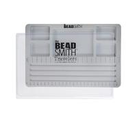 The Beadsmith Mini Bead Board, Grey Flocked