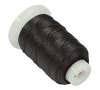 The Beadsmith Pure Silk Cord - Black, Size 00 (0.127 mm/0.005”), 695 Yards (2085 ft), 1/2-Ounce Spool