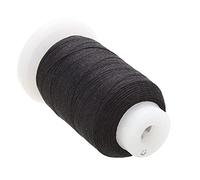 The Beadsmith Pure Silk Cord - Black, Size D (0.305 mm/0.0120”), 260 Yards (780 ft), 1/2-Ounce Spool