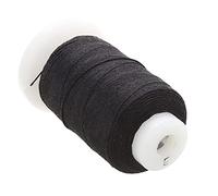 The Beadsmith Pure Silk Cord - Black, Size E (0.325 mm/0.0128”), 200 Yards (600 ft), 1/2-Ounce Spool
