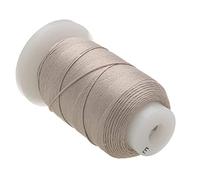 The Beadsmith Pure Silk Cord - Grey, Size E (0.325 mm/0.0128”), 200 Yards (600 ft), 1/2-Ounce Spool