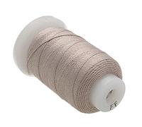 The Beadsmith Pure Silk Cord - Grey, Size FF (0.381 mm/0.0150”), 115 Yards (345 ft), 1/2-Ounce Spool
