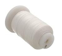 The Beadsmith Pure Silk Cord - White Color - Size C (0.274mm/0.0108”) - 310 Yards (930ft), 1/2-Ounce Spool - for Knotting Pearls, Gemstones, Crystals and Beads