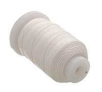 The Beadsmith Pure Silk Cord - White Color - Size F (0.348mm/0.0137”) - 140 Yards (420ft), 1/2-Ounce Spool - For Knotting Pearls, Gemstones, Crystals and Beads