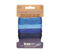 Beadsmith S-Lon Tex210 Medium Weight Bead Cord - Blue