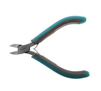 The Beadsmith Simply Modern Side Cutter, 4.5 inches (114mm) with Polished Steel Head, PVC Grip Handles and Double-Leaf Springs, Tool for Jewelry Making