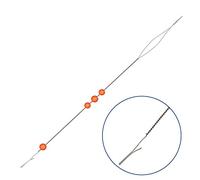 The Beadsmith Speedle Needle, 3 inches (76mm), 2 Pieces per Pack, Quickly and Efficiently Load Beads onto Your Thread, Works Best with 15/0 - 11/0 Seed Beads