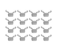 The Beadsmith SpringEEZ Bead Clamps - 16 Large Size Stainless-Steel Spring Clips for Jewelry & Bracelet Making Kit Projects, Prevent Beads from Falling While Beading