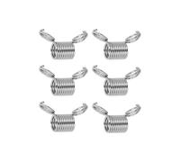 The Beadsmith SpringEEZ Bead Clamps - 6 Large Size Stainless-Steel Spring Clips for Jewelry & Bracelet Making Kit Projects, Prevent Beads from Falling While Beading