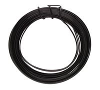 The Beadsmith Square Craft Wire - Soft Temper Beading Wire, Black Color, 21 Gauge, 7 Yards