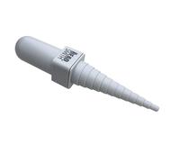 The Beadsmith Stepped Round Mandrel - Plastic Wire Wrap Tool - Creates 12 Diameters 6.2-27.4mm - Comfortable Handle - Will Not Mar Wire - Metal Jewelry Forming and Shaping Tool