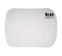 The Beadsmith Sticky Bead Mat - 7.5 x 5.5 inches, Medium Size, Clear Color, Anti-Slip Pad, Rinse and Reuse Technology, Ideal for Diamond Painting, Jewelry Making, Beads Sorting