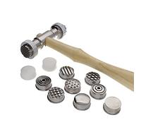 The Beadsmith Texture Hammer 10.5" 13PCS, One Size