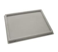 The Beadsmith Treasure Mat Tray, 11 x 14 inches, Bead Board, Grey Flocked, With Cover, design boards for jewelry making. (Treasure Mat not included)