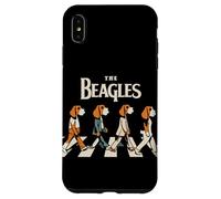 The Beagles Cover Funny Cute Vintage Beagle Dog Lover Case for iPhone XS Max