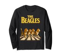 The Beagles Four Beagles Crossing Long Sleeve T-Shirt