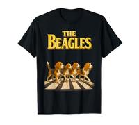 The Beagles Four Beagles Crossing T-Shirt