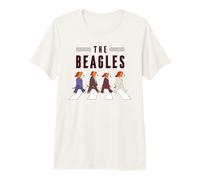 The Beagles Funny Beagle Dog Love Music Parody Premium T-Shirt