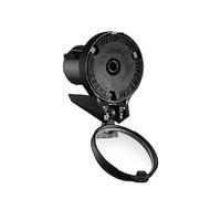 THE BEAM - CORKY PERFORMANCE Bike Mirror - Folding Rear-view Handlebar Mirror - Convex Lens with 360-degree Rotation - Road Bikes, Mountain bikes, and More (Black)