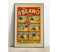 The Beano Comic First Issue 1st Edition Poster Cover Print : A Huge 36"x24" Poster Print Similar (Slightly Larger) to A1 Size : Vintage Retro Reproduction