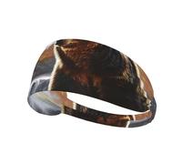 The Bear by The River Sports Head Tie â€“ Versatile Headband for Men and Women, Perfect for Running, Yoga, Cycling, and More