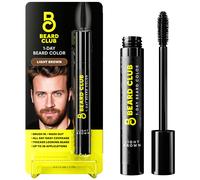 The Beard Club 1 Day Temporary Beard Dye for Men - Light Brown Beard Mustache & Eyebrow Color for a Fuller Well-Defined Look Water & Sweat Res