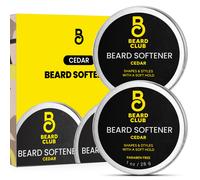 The Beard Club Cedar Beard Butter - Men's Styling Balm Softener Moisturizer and Leave-In Conditioner - Beard Wax - 2oz